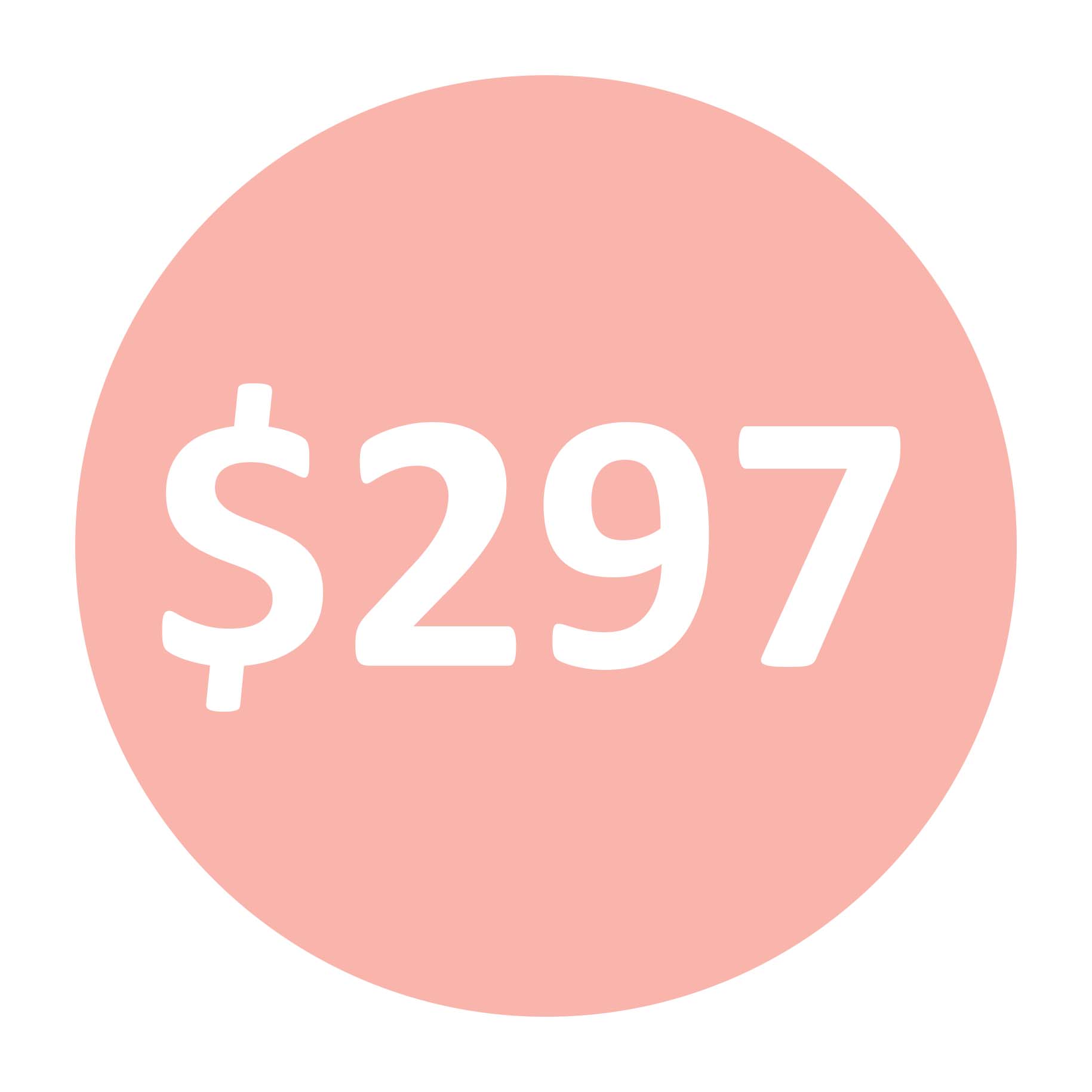Price 297 alternativf price 3 months